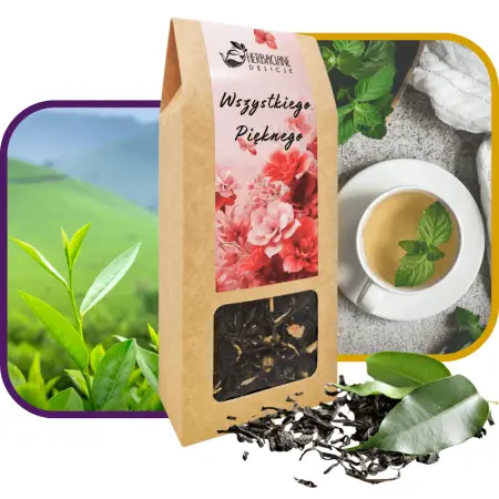 Herbata w kartoniku-błękitna laguna 50g